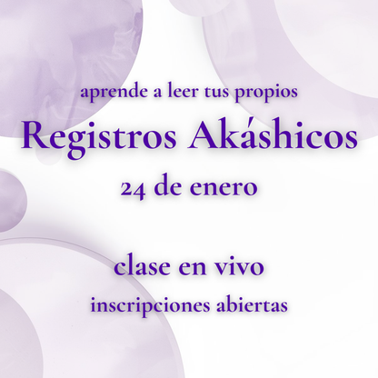 Formación Nivel I - Registros Akáshicos.
